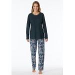 Schiesser dames pyjama lang