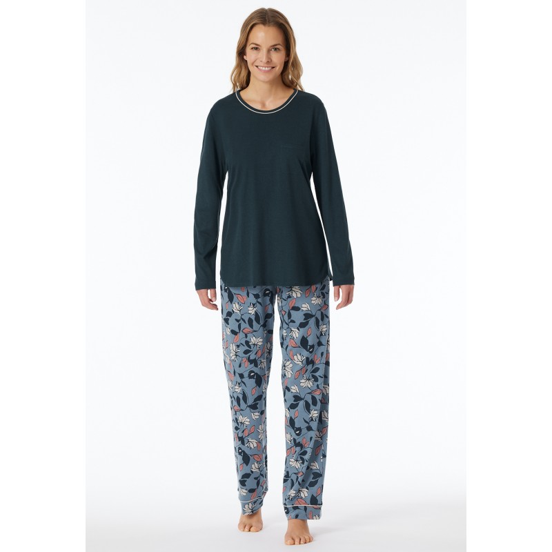 Schiesser dames pyjama lang