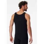 Schiesser onderhemd 2-pack 95/5 zwart