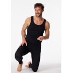 Schiesser onderhemd 2-pack 95/5 zwart