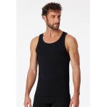 Schiesser onderhemd 2-pack 95/5 zwart Schiesser onderhemd 2-pack 95/5 zwart