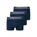 Schiesser short 95/5 3p- donkerblauw