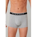 Schiesser 95/5 Heren Short 3-pack - Grijs