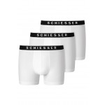 Schiesser 95/5 Heren Short 3-pack - Wit Schiesser 95/5 Heren Short 3-pack - Wit