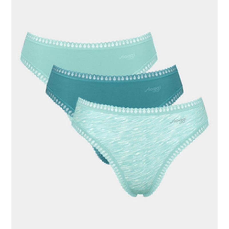 Sloggi Go Crush - High legs slips dames - 3-pack