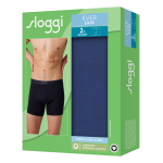 Sloggi men Ever Ease Short 2-pack blauw  Herfstactie : tijdelijk 25 % korting