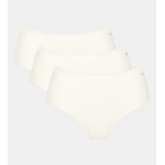 Sloggi GO Daily Cotton Dames Midi 3-Pack Silk White