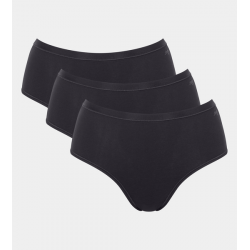 Sloggi GO Daily Cotton Dames Midi 3-Pack Black