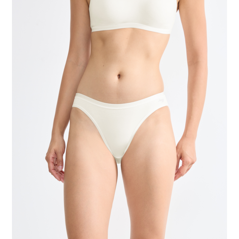 Sloggi GO Daily Cotton Mini Slip Dames - 3-Pack - Silk White