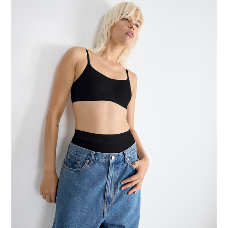 Sloggi GO Daily Cotton Top Dames - Zwart