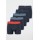 Schiesser Short 5 pack Cotton donkerblauw multipack