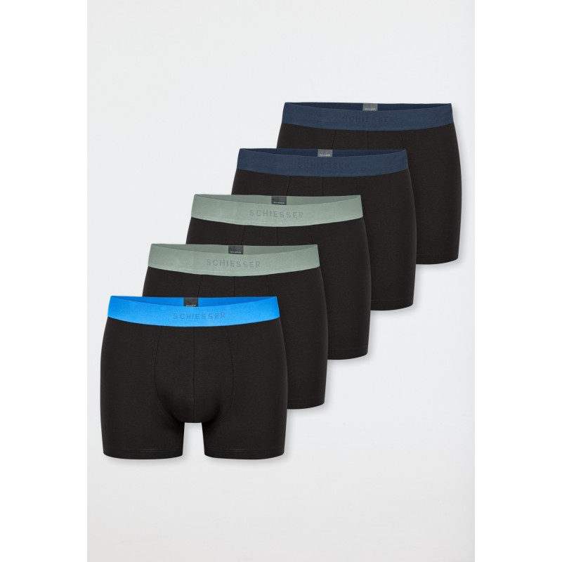 Schiesser Short 5 stuks Cotton multipack-908 Schiesser Short 5 stuks Cotton multipack-908