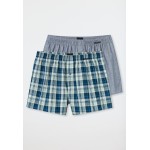 Schiesser boxershorts geweven stof 2-pack 920