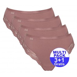 Sloggi Romance Tai Cacao 3+1 GRATIS - uw voordeel : 16,95 €