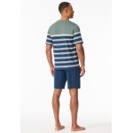 Schiesser Heren pyjama  korte broek Casual Nightwear
