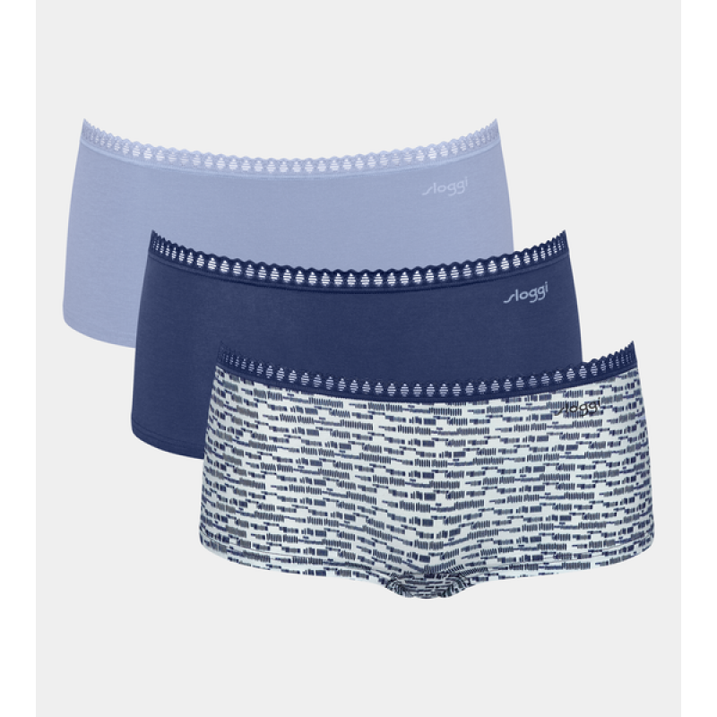 Sloggi Go Crush Dames short 3-Pack V003