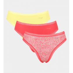 Sloggi Go Crush - High legs slips dames - 3-pack V015