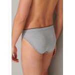 Schiesser mini Slip - 95/5 grijs