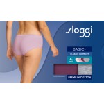 Sloggi Dames Basic+ Midi slip 4-pack - 014 Sloggi Dames Basic+ Midi slip 4-pack - 014
