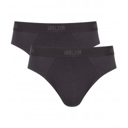 Sloggi SLG Base Slip Heren 2-Pack Zwart