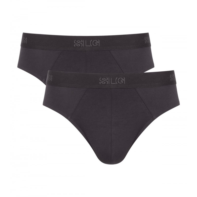 Sloggi SLG Base Slip Heren 2-Pack Zwart Sloggi SLG Base Slip Heren 2-Pack Zwart