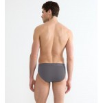 Sloggi SLG Base Slip Heren 2-Pack Grijs/Blauw Sloggi SLG Base Slip Heren 2-Pack Grijs/Blauw