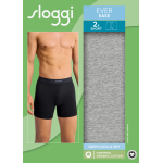 Sloggi men Ever Ease Short 2-pack licht grijs