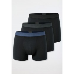 Schiesser Shorts 95/5 Heren – 3-pack - Zwart 