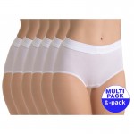 Sloggi Double Comfort Maxi  wit - 6-pack met 30 % korting - uw voordeel : 26,90 € 