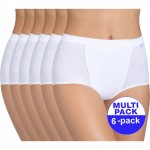 Sloggi Control Maxi - wit - 6-pack met 30 % korting - uw voordeel : 32.38 €