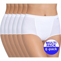 Sloggi Control Maxi - wit - 6-pack met 30 % korting - uw voordeel : 32.38 €