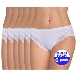 Sloggi Romance Tai wit - 6-pack met 30 % korting - uw voordeel : 30,50 €