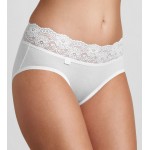 Sloggi Romance Midi wit - 6-pack met 30 % korting - uw voordeel : 30,50 €