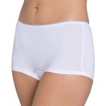 Sloggi Feel Sensational Short dames wit/zwart - 6-pack met 30 % korting - uw voordeel : 34,18 €
