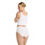 Ten Cate basic cotton midi dames slip 4-Pack wit