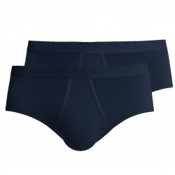 Schiesser sport-slip Original Classics - 2-pack donkerblauw