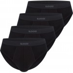 Sloggi Heren slip "4-Pack" Ever Ease zwart  